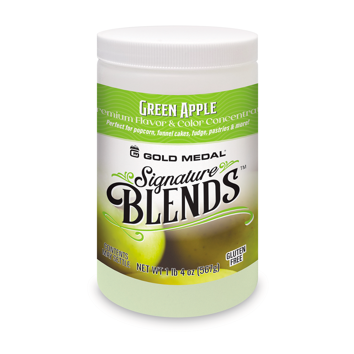 Glaseado de Caramelo con Sabor a Manzana Verde