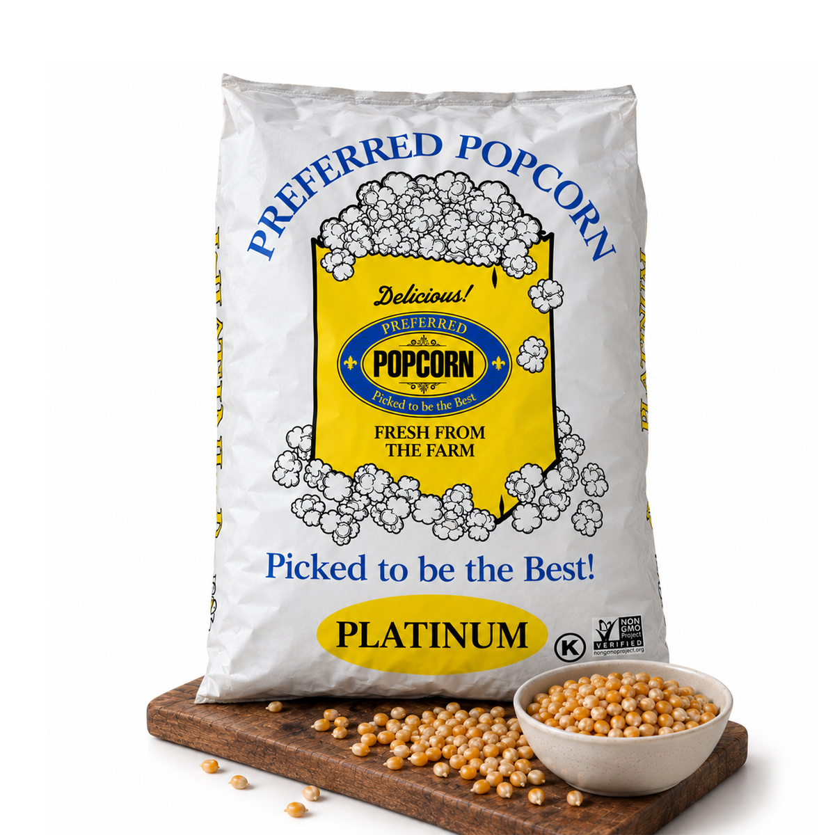 Maíz Palomero Tipo Mariposa Preferred Popcorn – Bulto 20 kg