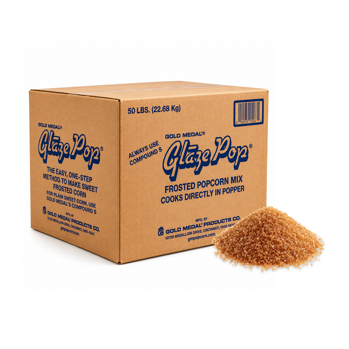 Caramel Glaze Pop® – Mezcla para Palomitas de Caramelo